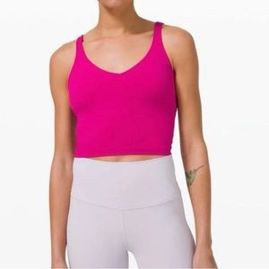 Pink Lululemon align tank